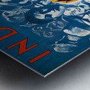 1930s Vintage Indiana Hoosiers Football Art Metal print