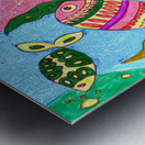 Abstract Fish Metal print