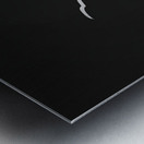 1938 Black and White Football Player and Fans Metal print