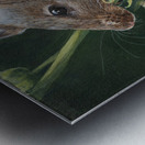 Strawberry Mouse 8x10 Metal print