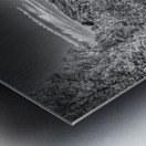 Porter Mountain Black and White Metal print