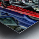 1967 PONTIAC GTO ENGINE Metal print