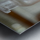 Frosted Glass Decanter Metal print