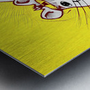 1980s Minnesota Golden Gopher Jogging Metal print