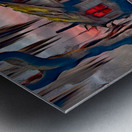  WEATHERED......VELVET ABSTRACT Metal print