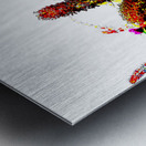 Abstract Summer Buddleia                                                                                                                       Metal print