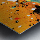 Molten Wave – Abstract Fluid Art Print Metal print