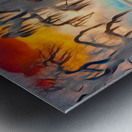  TREEHOUSE......VELVET ABSTRACT Metal print