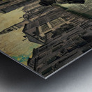 TIL WE MEET AGAIN.....SELECTIVE COLORING Metal print