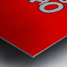 Early 1900s Ohio State Football Art Remix Metal print