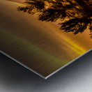 Blue Ridge Sunset Over Rustic Barn Metal print