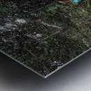   Trail Walking in the Scottish Highlands                                                                                                                    Metal print