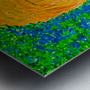 AQUATIC WHIRLPOOL  Metal print