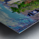 REMOTE HAVEN Metal print