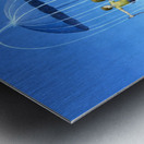 stay with me Metal print