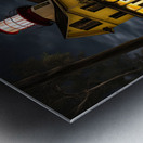 ALL LIT UP Metal print