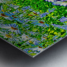 FIELD OF DAISIES  Metal print