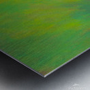 Portrait of Eurasian blue tit acrylic painting  Metal print