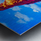 RED MOUNTAIN SPIRES  Metal print