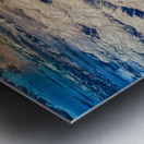 CRYSTAL PEAKS Metal print