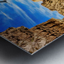 DESERT CLIFFS  Metal print