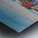 QUAINT HARBOR  Metal print