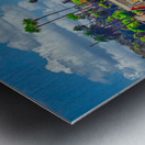 PADDLE BOARDING  Metal print