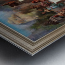 Hanging Gardens of Babylon by H. Waldeck Metal print