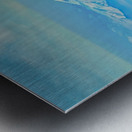 WINTER HARBOR   Metal print