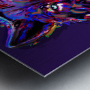 008  - The RABID Wolf : Lucan Metal print