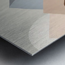 Abstract Mountain Landscape Metal print