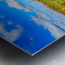 Detente a la Ferme Hubert-Sauve Metal print