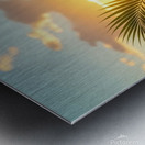 Sunset Reflections in Paradise up Metal print