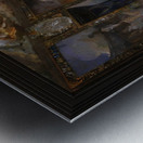 Charles III Dining Before The Court by Luis Paret y Alcazar Metal print