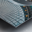 Reflection Building NYC 1 Metal print