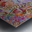 Yumi Sugai. An angel with a lamb. Metal print