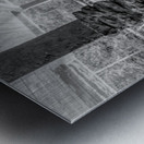 Underneath Rockbridge Mill Grayscale Metal print