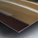 Harbor Boat Abstract Reflection Metal print