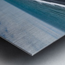 Black Sand Beach Metal print