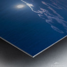 Moonlit Waves of Serenity Metal print