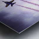 Blue Angels Soaring in Perfect Formation Metal print