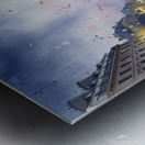 Parisian street  Metal print