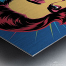 a vibrant pop art portrait showcases a w KWDuWh 7 Metal print