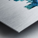 Fort Worth Texas Skyline Metal print