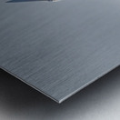 Blue Angel  5 Solo Plane in Vertical Ascent Metal print