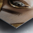 Red Lips Metal print