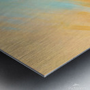 Playful ginger cat Metal print