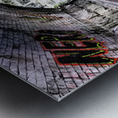 Abstract Graffiti Tunnel                                                                                                                      Metal print