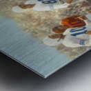 1950s Clemson Tigers Football Action Metal print