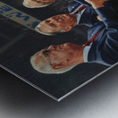 1966 Texas Western Basketball Championship Art Metal print